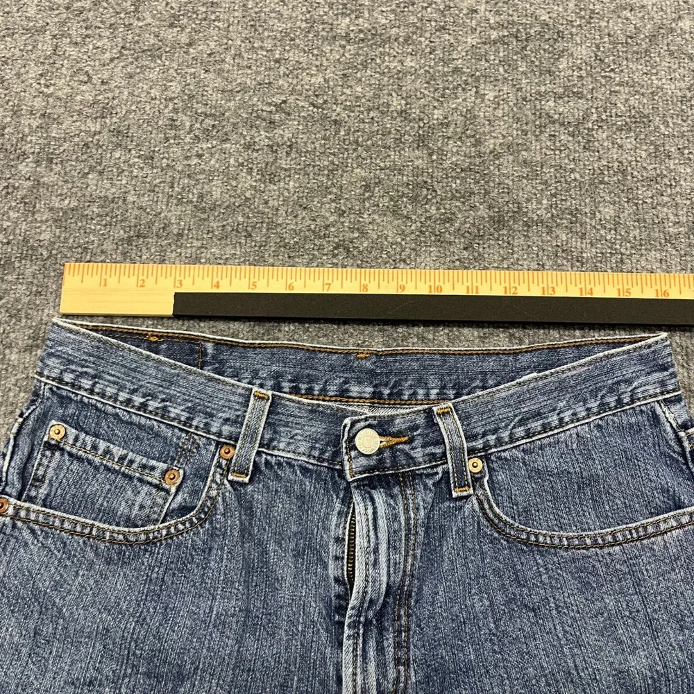 Levi's Denim Shorts Mens Size 33 Blue 550 Relaxed Fit Cotton Casual Summer Jorts
